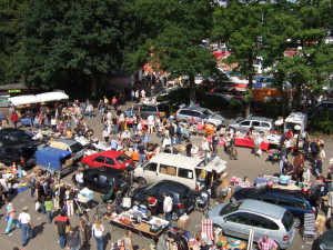 Der Flohmarkt in Oldenburg-Wechloy